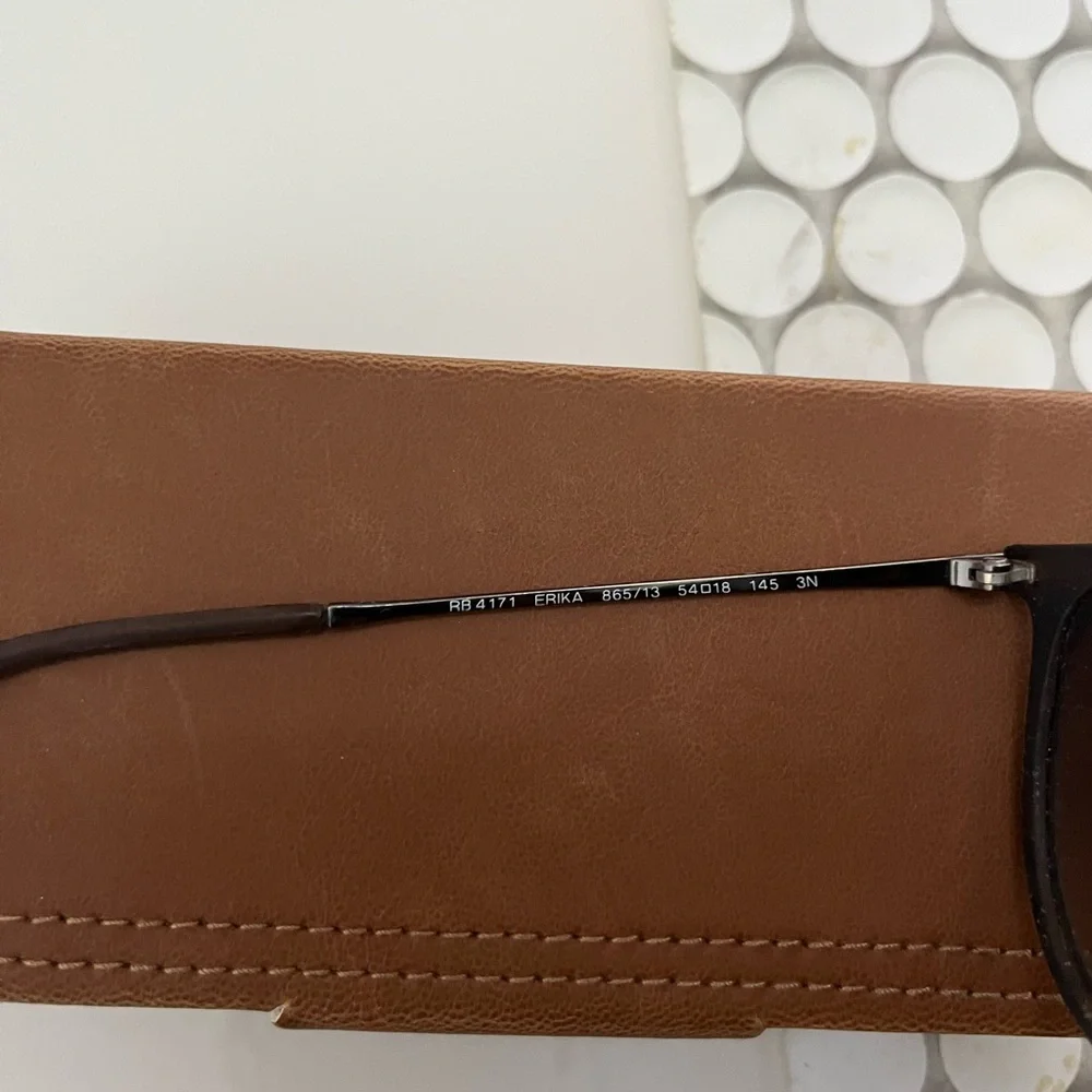 Ray-Ban Erika Dark Brown Sunglasses - Picture 3 of 5